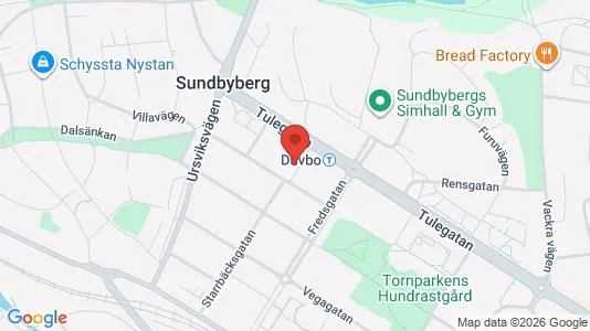 Apartments for rent i Sundbyberg - kort over placeringen
