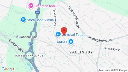 Apartments for rent i Stockholm West - kort over placeringen