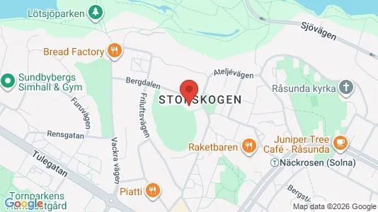 Apartments for rent i Sundbyberg - kort over placeringen