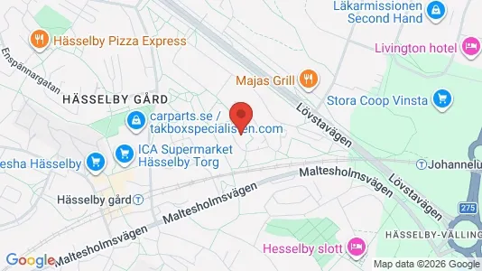 Apartments for rent i Stockholm West - kort over placeringen