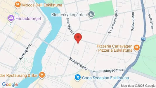 Apartments for rent i Eskilstuna - kort over placeringen