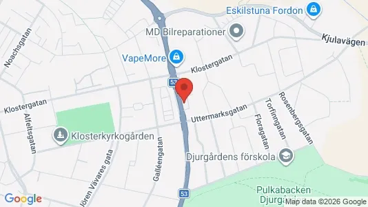 Apartments for rent i Eskilstuna - kort over placeringen