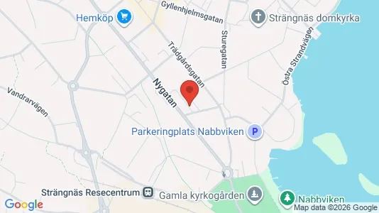 Apartments for rent i Strängnäs - kort over placeringen