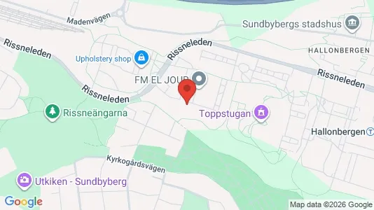 Apartments for rent i Sundbyberg - kort over placeringen