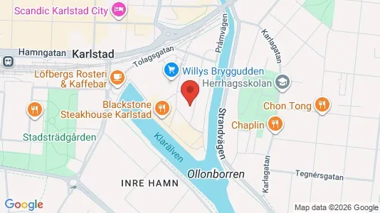 Apartments for rent i Karlstad - kort over placeringen