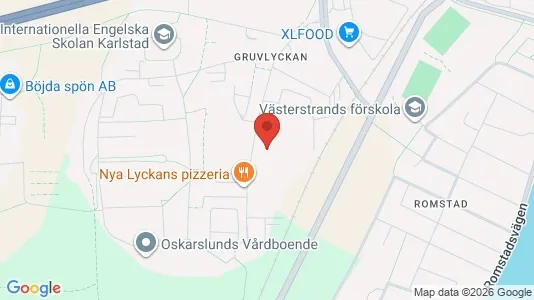 Apartments for rent i Karlstad - kort over placeringen