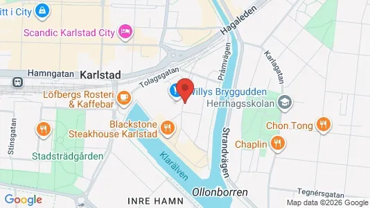Apartments for rent i Karlstad - kort over placeringen