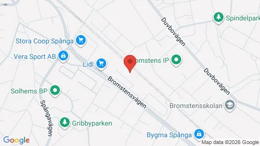 Apartments for rent i Östersund - kort over placeringen