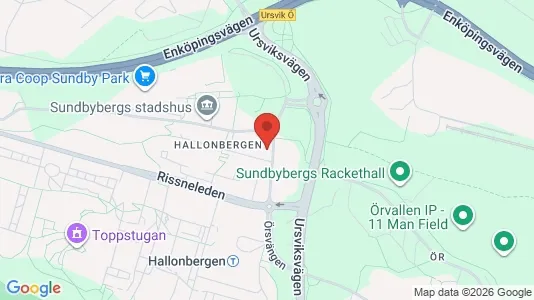 Apartments for rent i Sundbyberg - kort over placeringen
