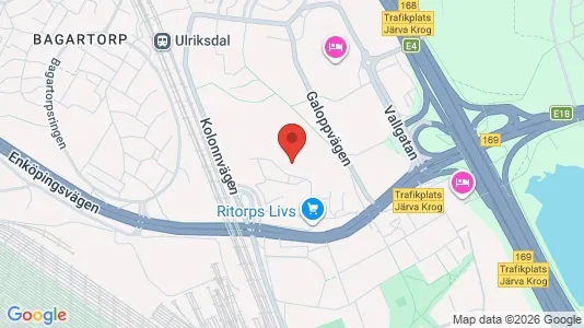 Apartments for rent i Solna - kort over placeringen