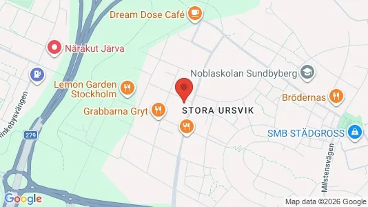 Apartments for rent i Sundbyberg - kort over placeringen