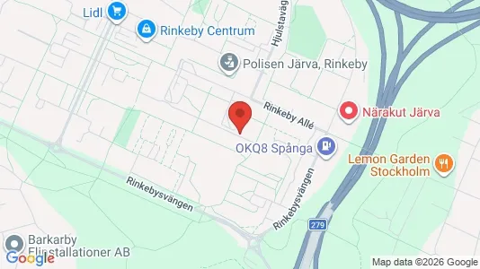 Apartments for rent i Stockholm West - kort over placeringen