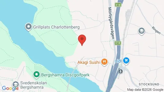 Apartments for rent i Danderyd - kort over placeringen
