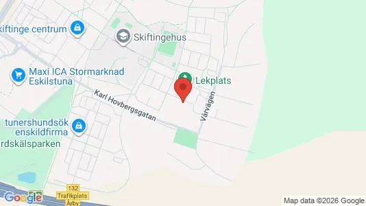 Apartments for rent i Eskilstuna - kort over placeringen