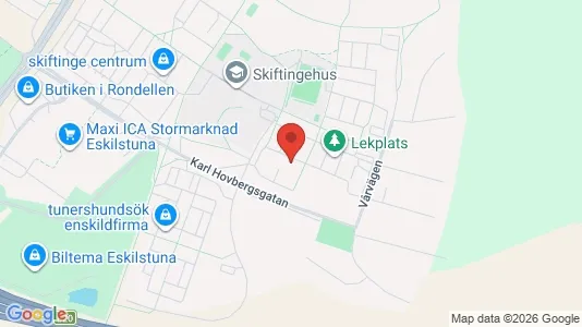 Apartments for rent i Eskilstuna - kort over placeringen