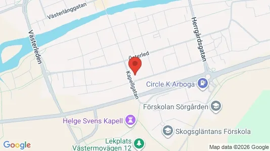 Apartments for rent i Arboga - kort over placeringen