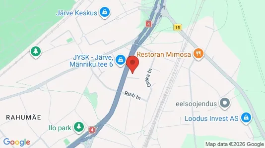 Apartments for rent i Tallinn Kesklinna - kort over placeringen