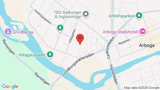 Apartments for rent i Arboga - kort over placeringen