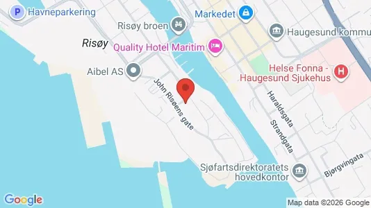 Apartments for rent i Haugesund - kort over placeringen