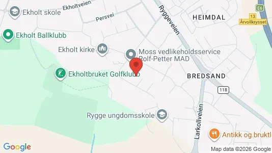 Apartments for rent i Rygge - kort over placeringen