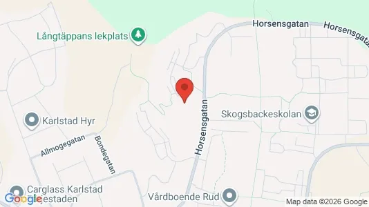 Apartments for rent i Karlstad - kort over placeringen