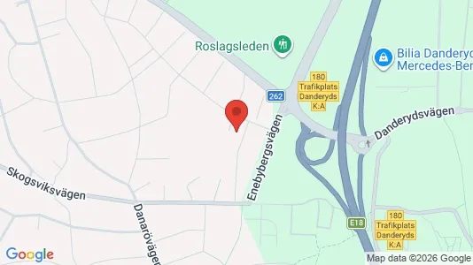 Apartments for rent i Danderyd - kort over placeringen