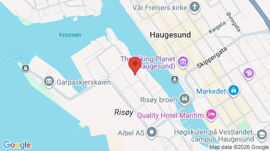Apartments for rent i Haugesund - kort over placeringen