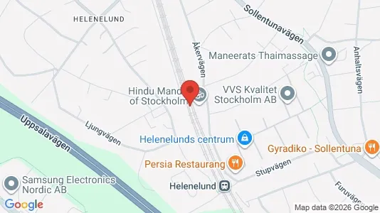 Apartments for rent i Sollentuna - kort over placeringen