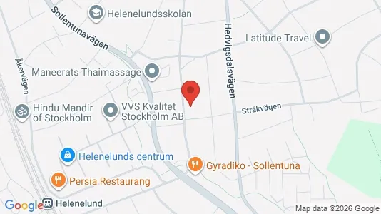 Apartments for rent i Sollentuna - kort over placeringen