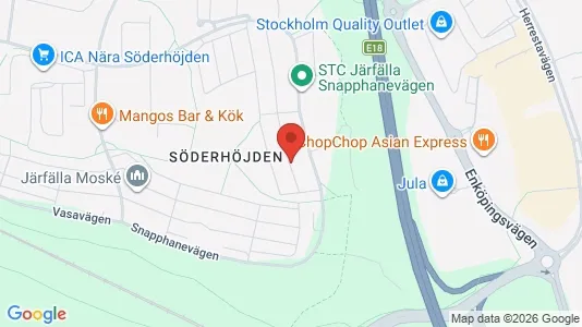 Apartments for rent i Järfälla - kort over placeringen