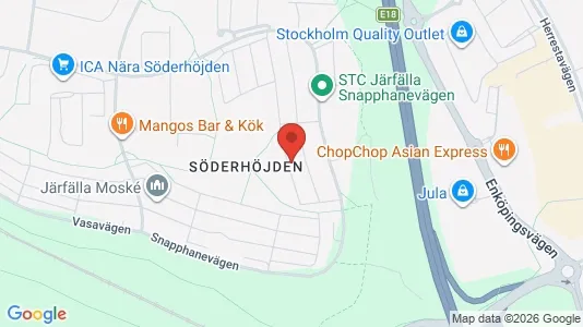 Apartments for rent i Järfälla - kort over placeringen
