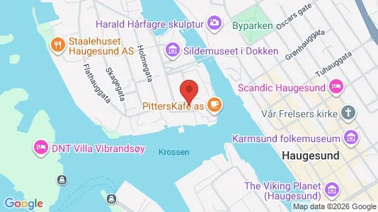 Apartments for rent i Haugesund - kort over placeringen