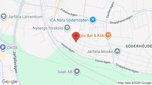 Apartments for rent i Järfälla - kort over placeringen