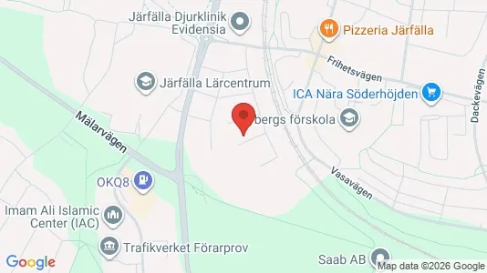 Apartments for rent i Järfälla - kort over placeringen