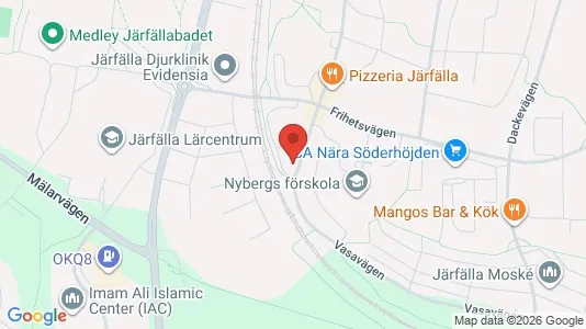 Apartments for rent i Järfälla - kort over placeringen