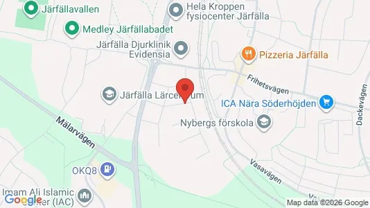 Apartments for rent i Järfälla - kort over placeringen