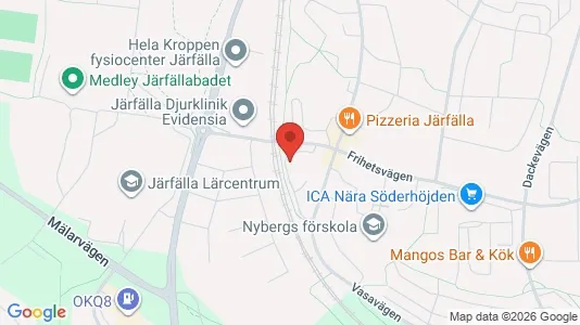 Apartments for rent i Järfälla - kort over placeringen