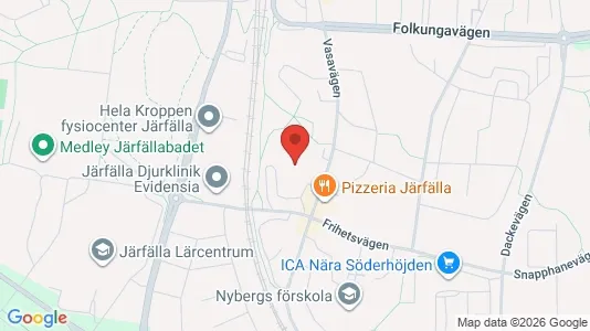 Apartments for rent i Järfälla - kort over placeringen
