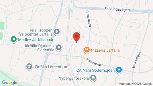 Apartments for rent i Järfälla - kort over placeringen
