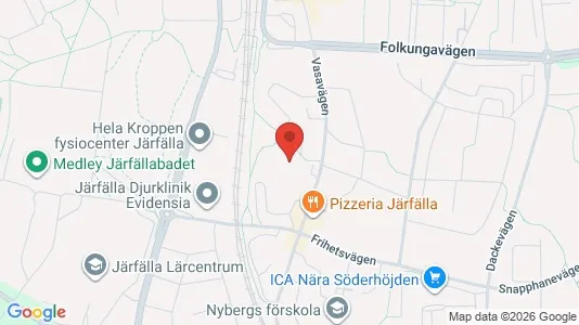 Apartments for rent i Järfälla - kort over placeringen