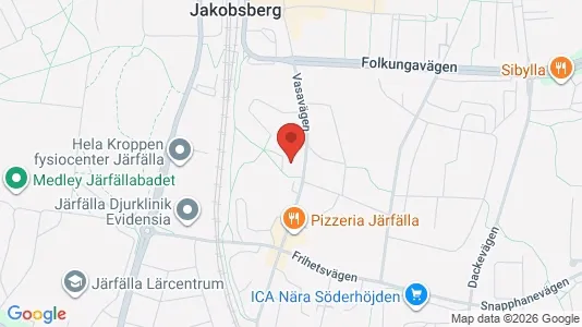 Apartments for rent i Järfälla - kort over placeringen