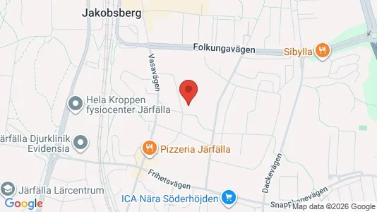 Apartments for rent i Järfälla - kort over placeringen