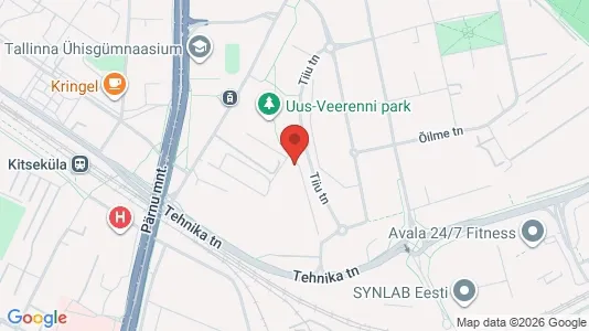 Apartments for rent i Tallinn Kesklinna - kort over placeringen