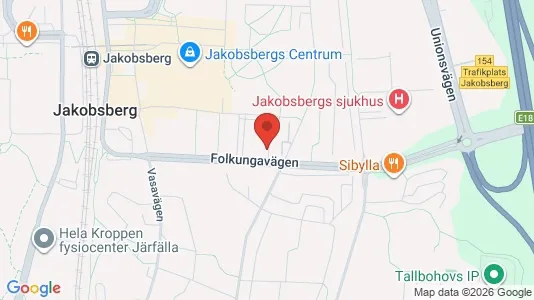 Apartments for rent i Järfälla - kort over placeringen