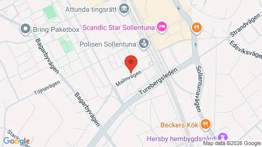 Apartments for rent i Sollentuna - kort over placeringen