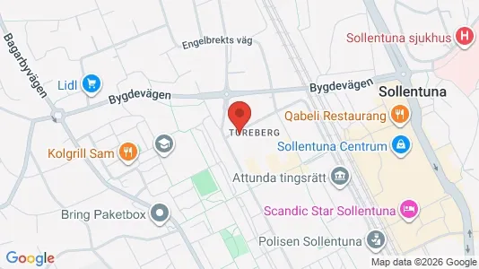Apartments for rent i Sollentuna - kort over placeringen