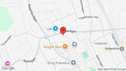 Apartments for rent i Sollentuna - kort over placeringen
