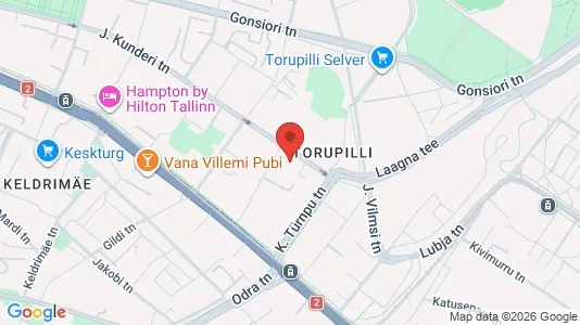 Apartments for rent i Tallinn Kesklinna - kort over placeringen