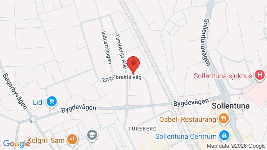 Apartments for rent i Sollentuna - kort over placeringen