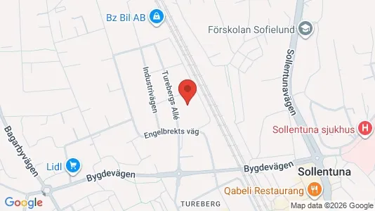 Apartments for rent i Sollentuna - kort over placeringen